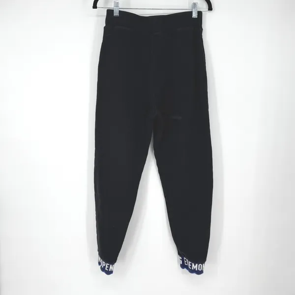 Opening Ceremony Black Scalloped Logo Sweatshirt and Jogger Set‎ Womens XS - Image 4