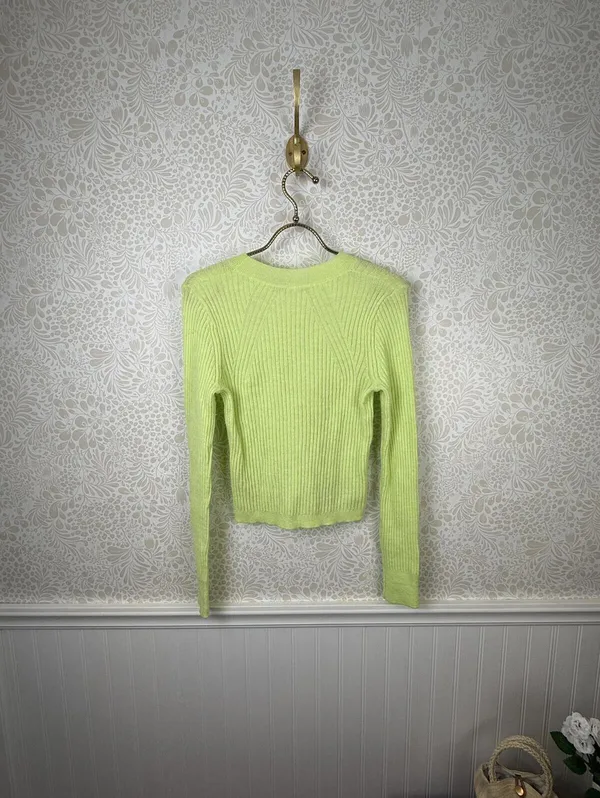 Daily Practice by Anthropologie Long-Sleeve Rib Cropped Jumper - Size - Medium - Image 5