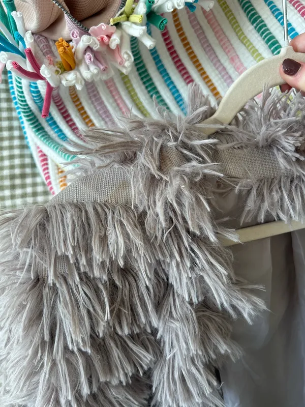 She & Sky Teddy Fuzzy trendy faux fur coat - Image 4