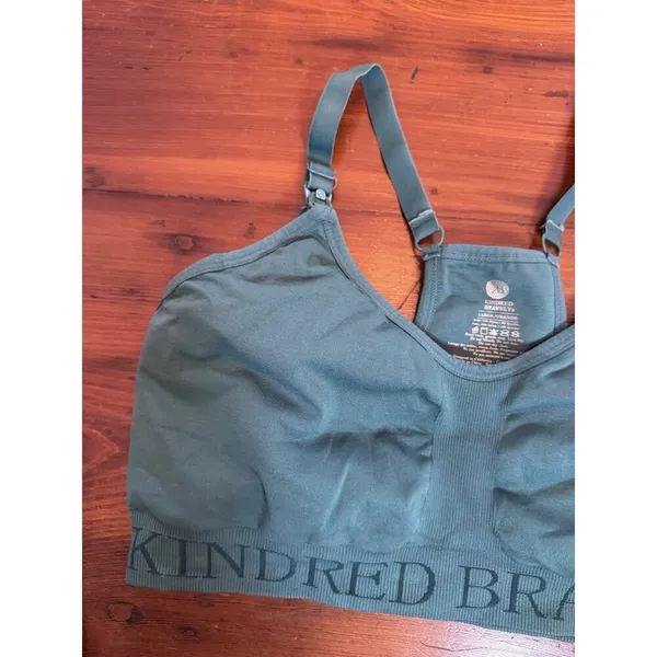 Kindred Bravely Sublime Sports Pumping Bra Hands Free | Large, Teal - Image 5