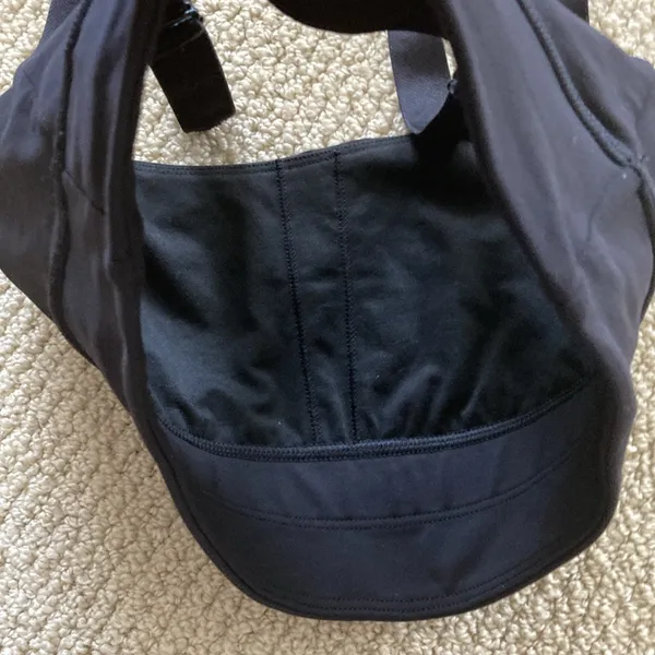 LULULEMON Both Ways Sports Bra Black Size 2 Medium Support Run Train - Image 7
