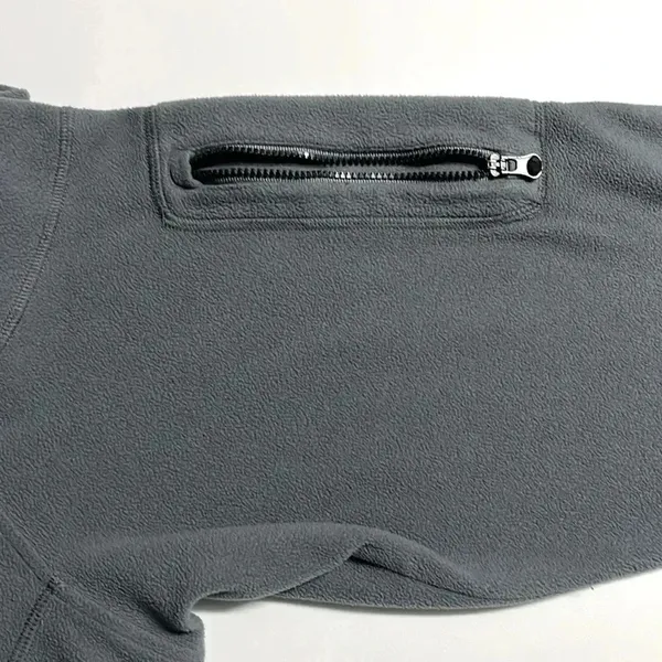 Imperfect 2011 Under Armour fleece medium large half zip lightweight fleece grey - Image 7