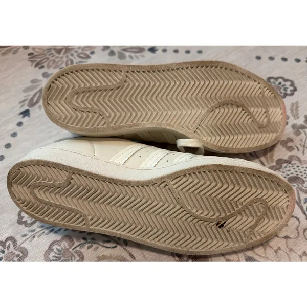 Adidas Superstar Off-White Women’s Size 9 Sneaker H03916 Low Top Shell Toe - Image 8