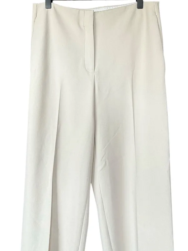 Aritzia Babaton Agency Cream Beige Pants Sz 8 - Image 3
