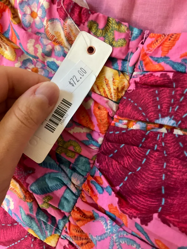 Olivaceous Romper Floral Brightly Colored - Image 3