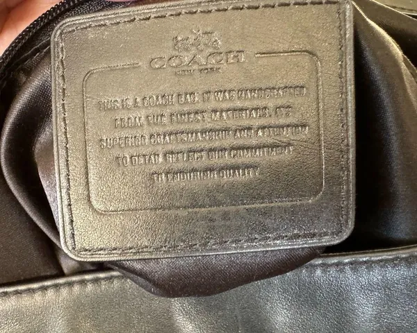 Coach Black Tote Bag - Image 8