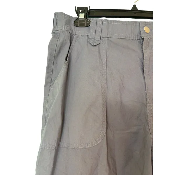 Project/Rebel Grey Cargo Utility Pants Large Bungee Hem‎ Multi Pocket Gorpcore Gray - Image 3