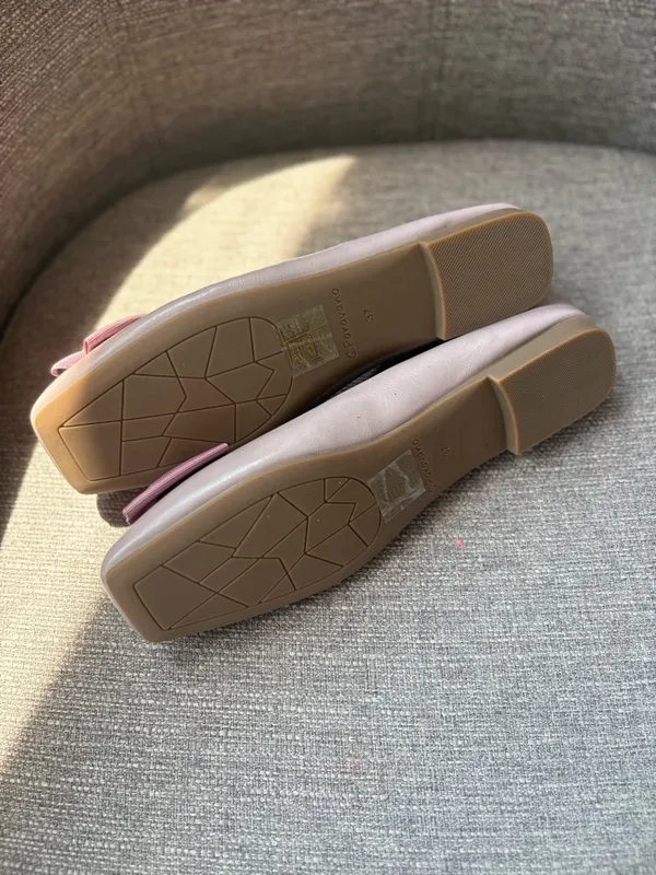 C. Paravano Bow Ballerina Flats (Eva) Pink Size 6 - Image 6