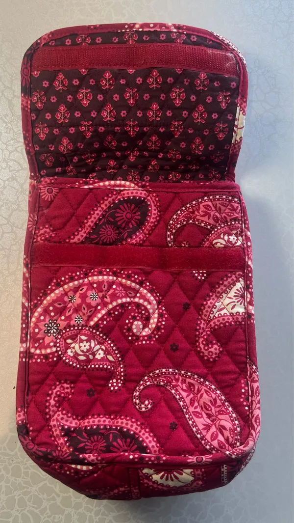 Vera Bradley| mesa red quilted lunch bag  - Image 10