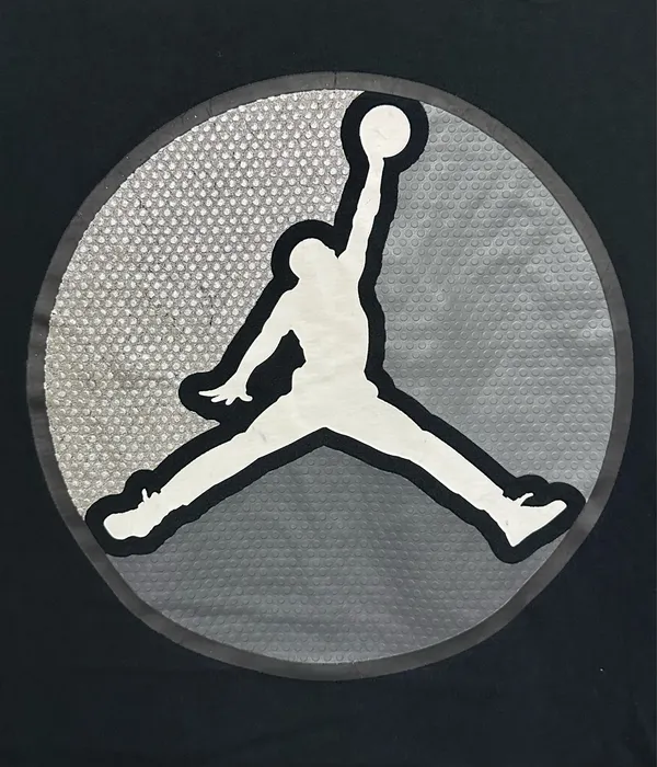 Jordan Retro 8 Chrome Style Jumpman Logo Shirt - Image 4