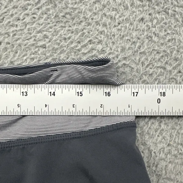Lululemon Run Pace Setter Skirt Skort Gray Athletic Tennis Athleisure Women's 10 - Image 7