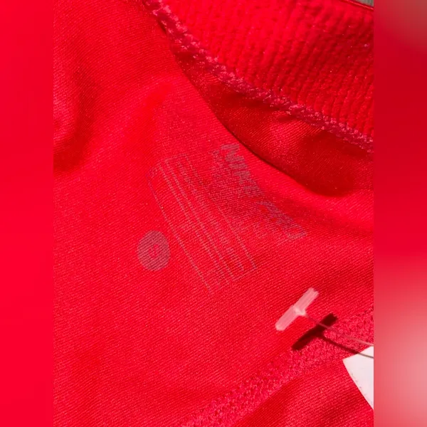 NIKE Pro Dri-Fit Red Capri Compressions - Image 5