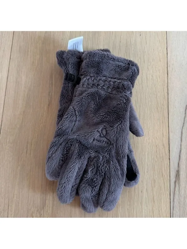 Head Fuzzy Winter Gloves Size Small - Image 3
