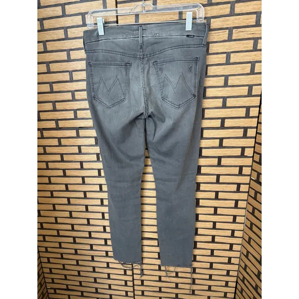 Mother‎ Gray Looker Ankle Fray Jeans 27 - Image 2
