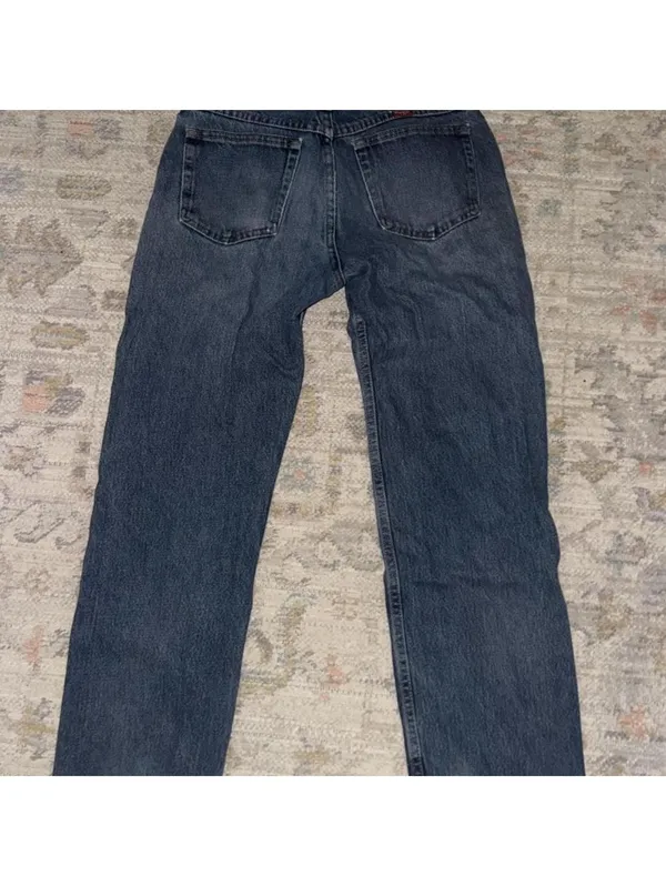 Wrangler Women's Blue and Navy Jeans - Image 4