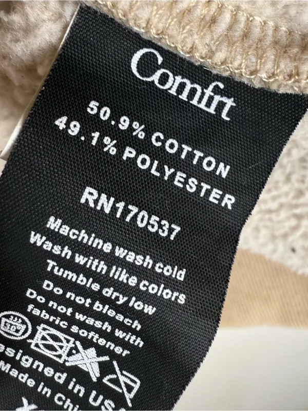 Comfrt Brown Camo Hoodie Oversized Sweater - Image 6