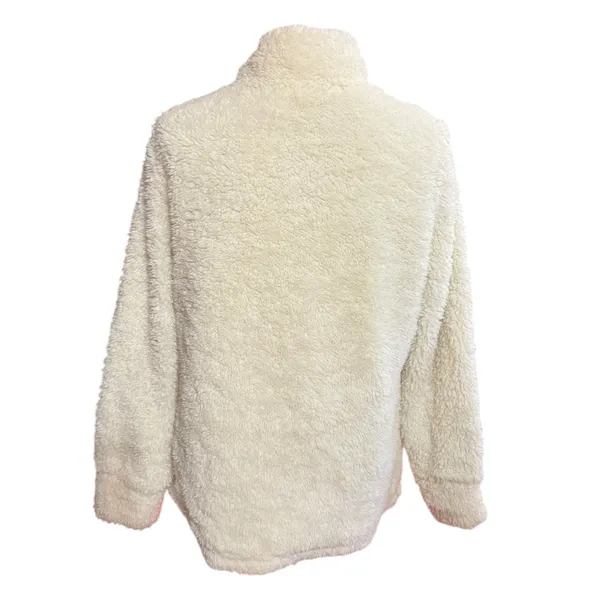 Weatherproof Vintage Super Soft Faux Fur Pullover Medium EUC - Image 3