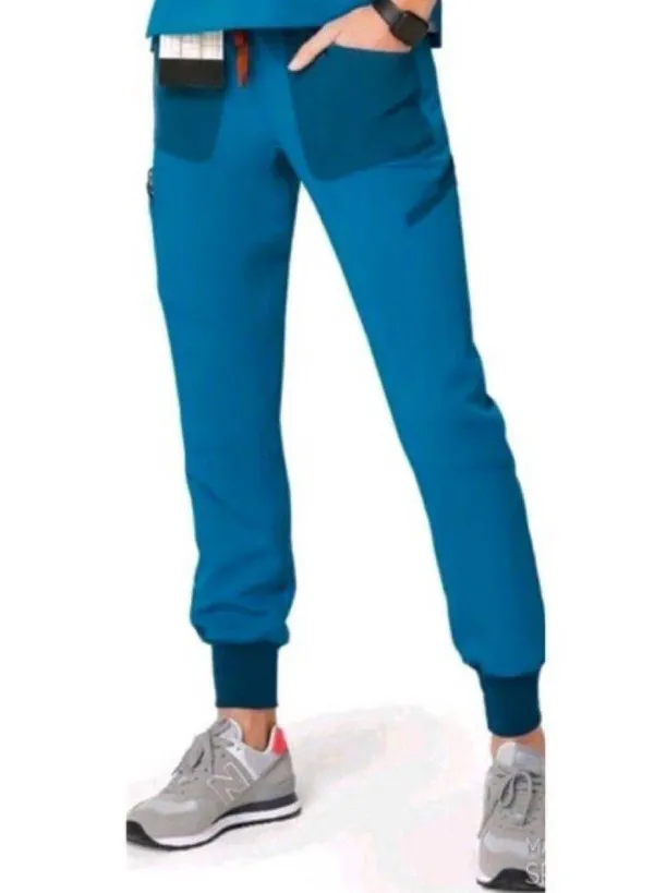 Figs Alps Blue Maua Joggers XS Limited Edition Style and Color - Image 2