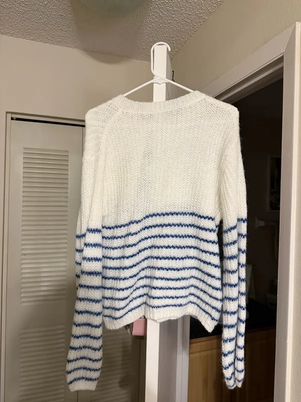 Sweater cardigan White Size L - Image 2