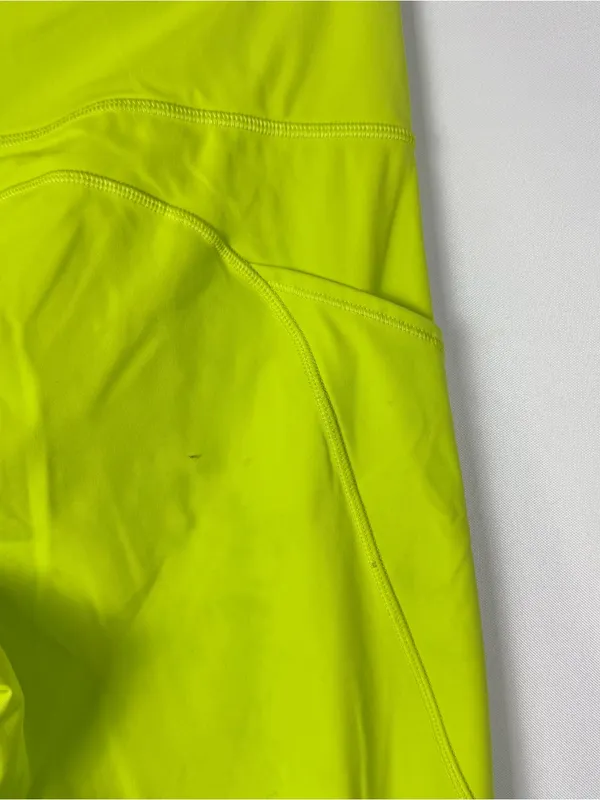 CRZ Yoga Lime Green Side Pocket Athletic Leggings M - Image 4