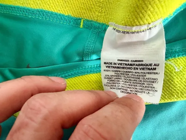 Nike Pro 3" Training Shorts Teal Neon Yellow Size M - Image 3