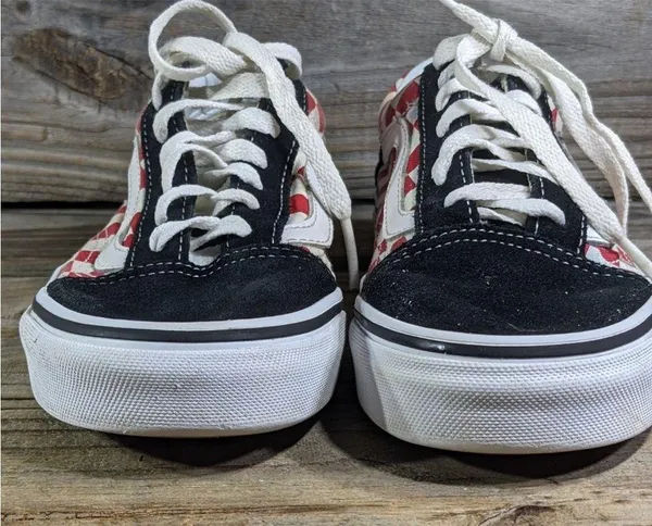 Vans old skool checkered men's size 3.5 women 5.00 - Image 8