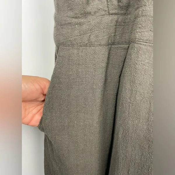 ASTR The Label Green Textured Cropped Wide Leg Jumpsuit‎ - Image 6