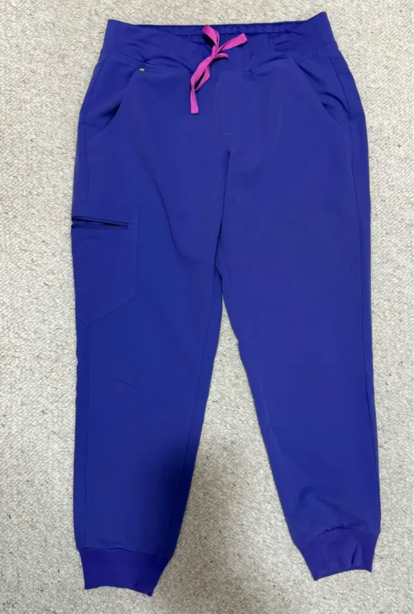 FIGS Purple Zamora Jogger Scrub Pants - Image 2