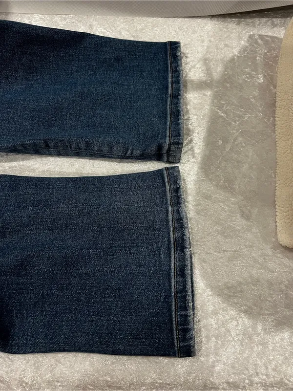 Lovervet By Vervet Mid Rise Full Length Straight Leg Jeans Size 28/7 Stretch - Image 10