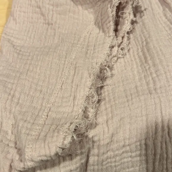 Young fabulous &‎ Broke pale pink raw hem top - Image 4