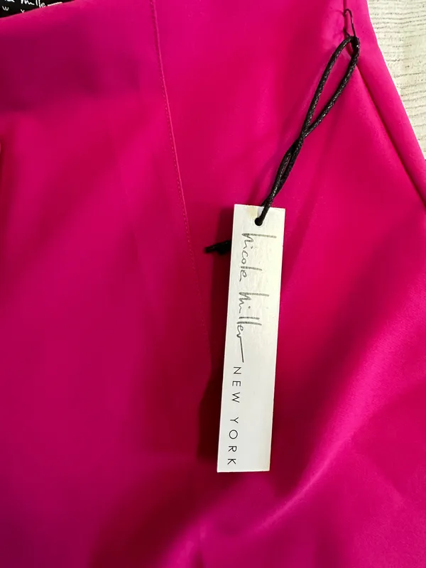 Wide Leg Cropped Dress Pants - Image 6