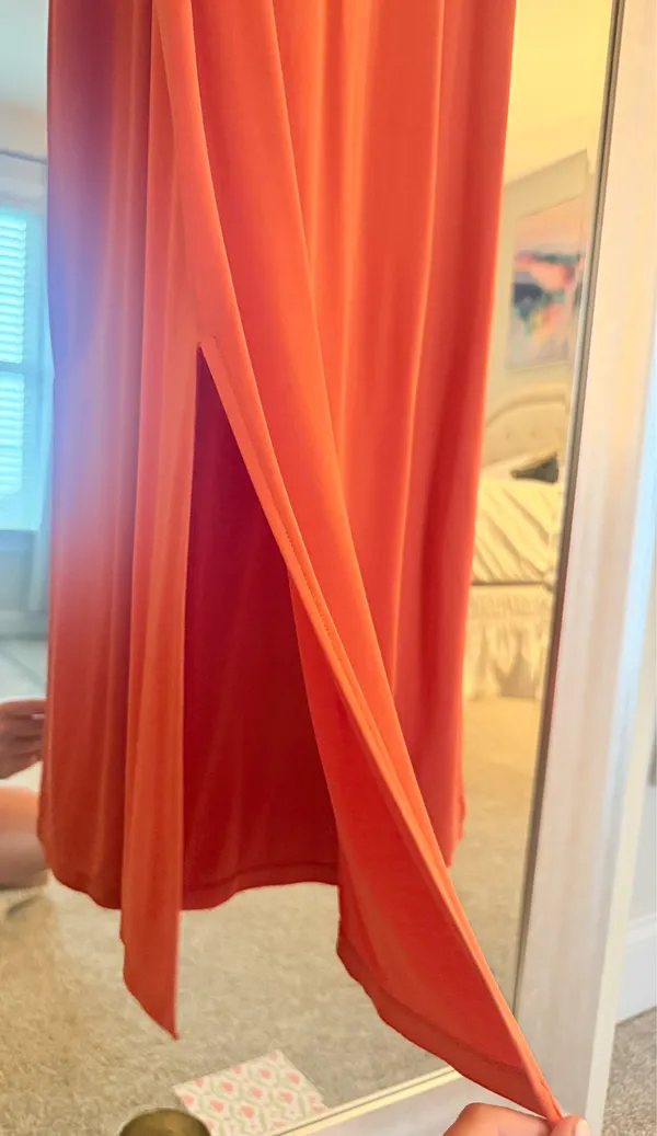 Orange Maxi Dress Boutique - Image 2