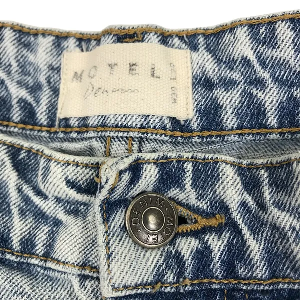 MOTEL Rocks Low-Rise Parallel Straight Jean W 30 Blue Everyday Prepy Stylish Y2K - Image 7