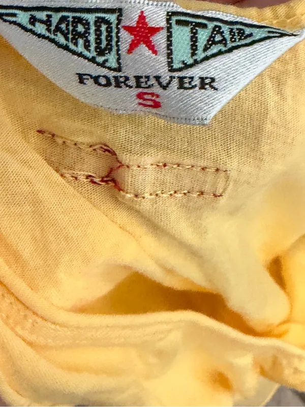 Hard Tail Forever Yellow Tank Top nwot - Image 5