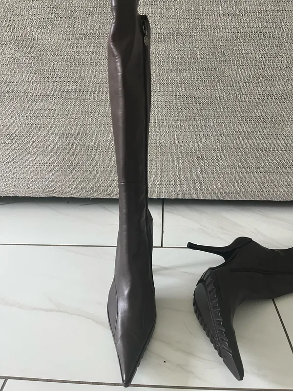 Gianni Bravo high boots Black Size 37 Europe - Image 3