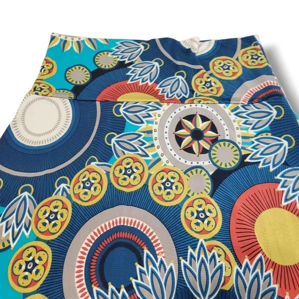 Moa Skirt Size Medium M W27"in Waist Women's Maxi Skirt Paisley Skirt Multicolor Multiple - Image 4