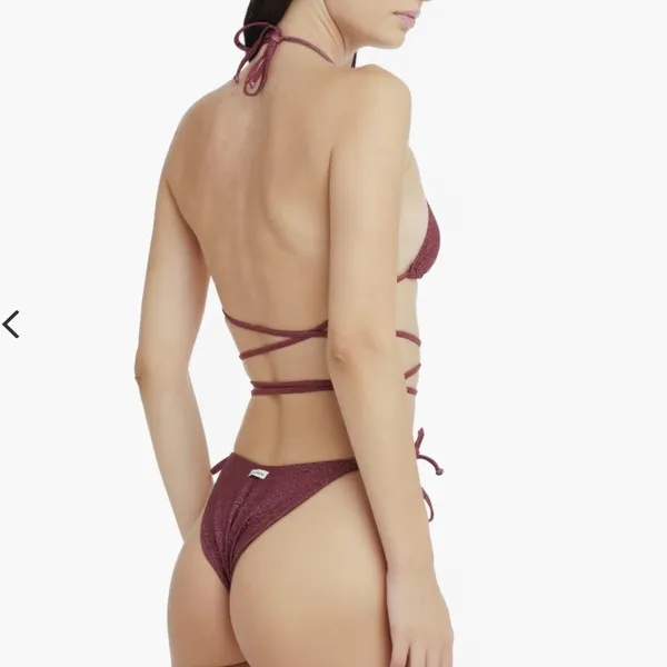 Matinee vino glitter bikini Red - Image 12