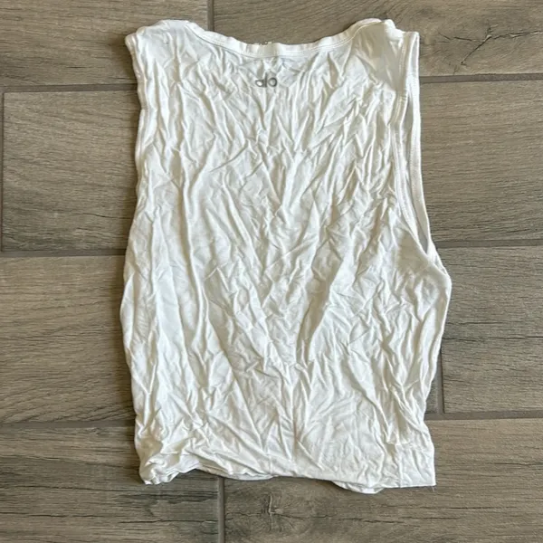 Alo white tank top - Image 3