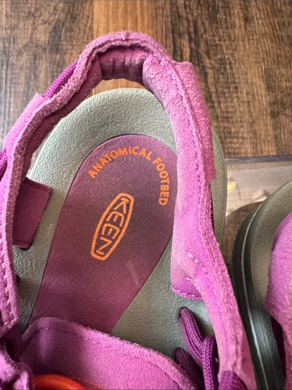 Keen Woven Sport Sandals in Pink and Orange - Image 14