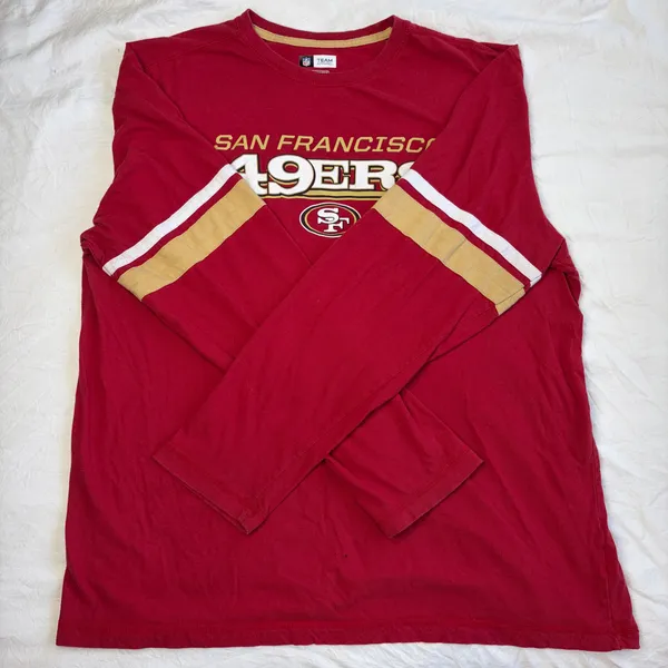 National Football League Team Apparel San Francisco 49ers red graphic long sleeve tee - Image 2