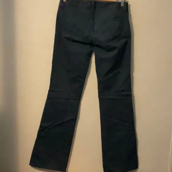Express Black Flare Wide Leg Jeans - Image 4