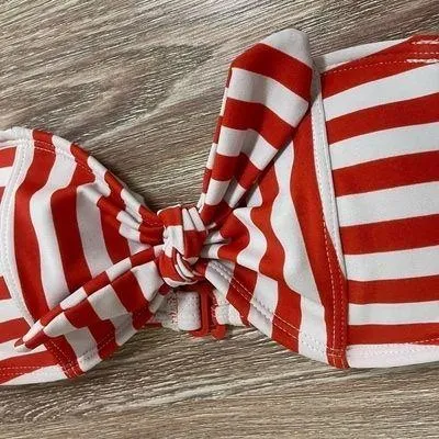 Striped Bikini Top - Image 5