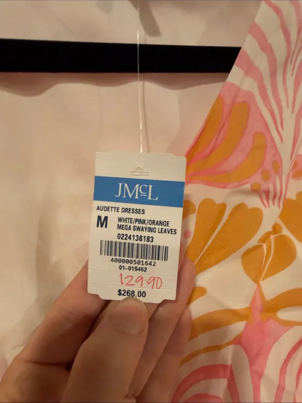 J. McLaughlin audette  Printed Wrap Maxi Dress medium NWT - Image 6