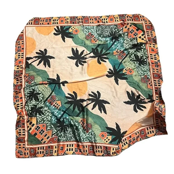 VTG Scarf with Tree Logo Label - Image 2