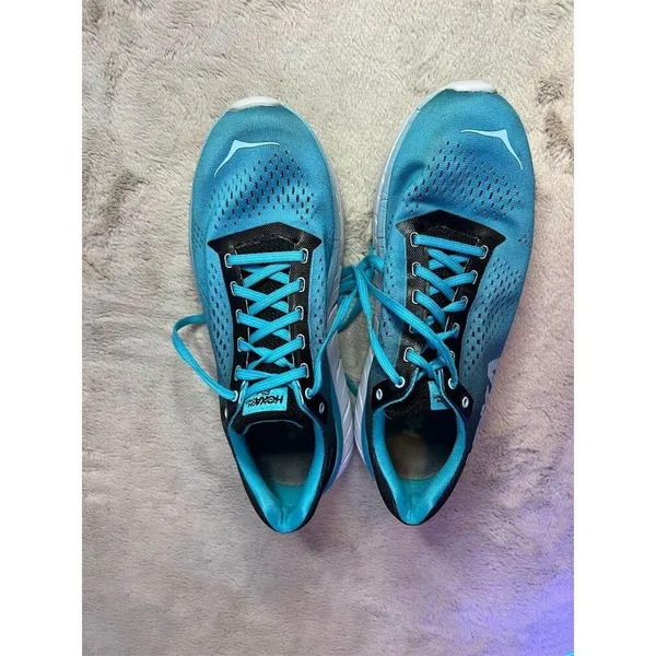 Hoka One One Women's Cavu Profly Blue Running Sneakers Size 9.5 - Image 3
