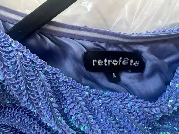 Retrofete Ella Sequin Dress - Image 9