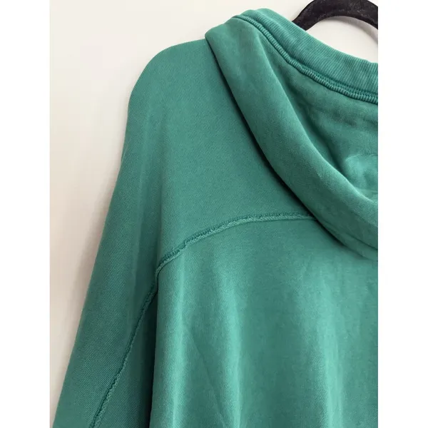 Free People We The Free We Hoodie Cadmium‎ Green Women's Size XS - Image 10