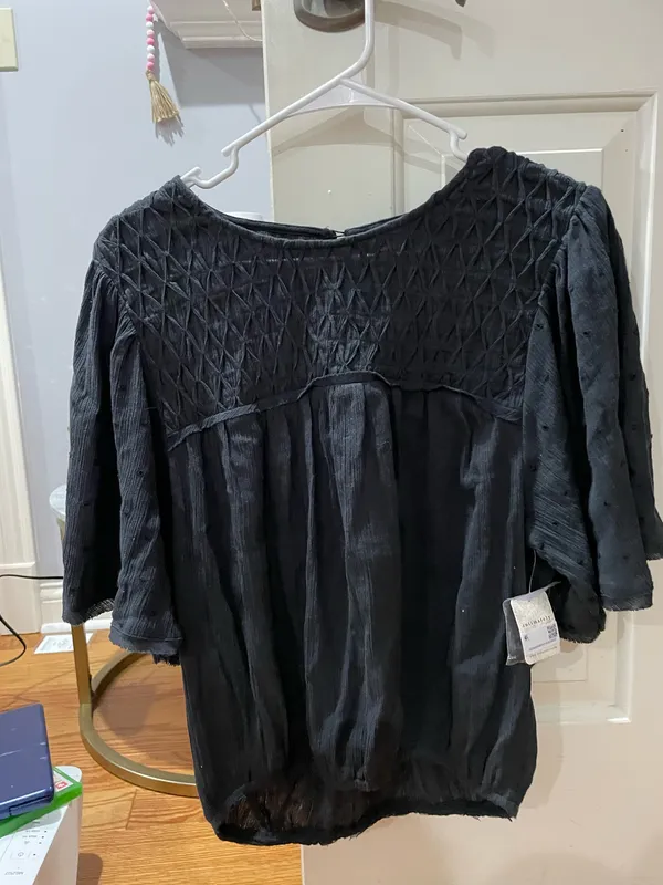 Free People Intimately Top Black blouse - Image 2