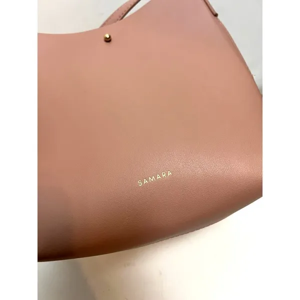 Anthropologie Samara Lavender Pink Crossbody Shoulder Bag - Image 4