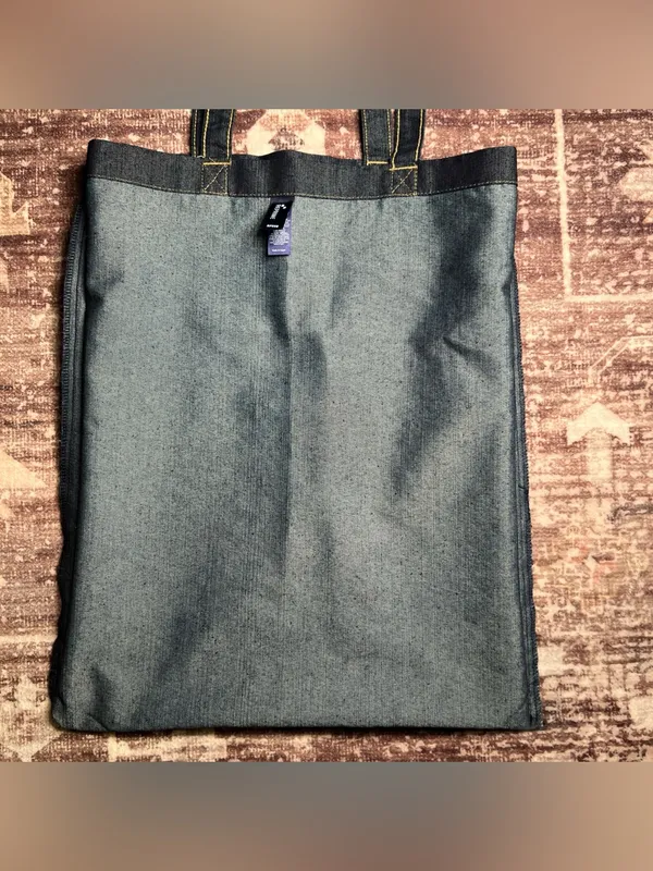 Brown Butter Cookie Company California Unisex Casual Streetwear Denim Tote Bag - Image 14